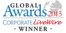 Global Awards 2015 Corporate Livewire Winner