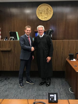 Tyler Kring Sworn in to State Bar